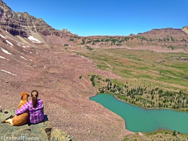 Backpacking to Rock Creek Basin, High Uintas, Dead Horse Pass