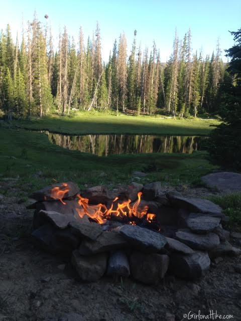 Backpacking to Rock Creek Basin, High Uintas