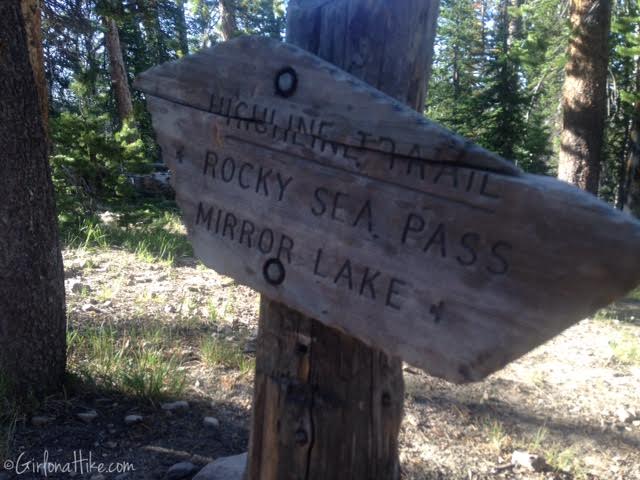 Backpacking to Rock Creek Basin, High Uintas