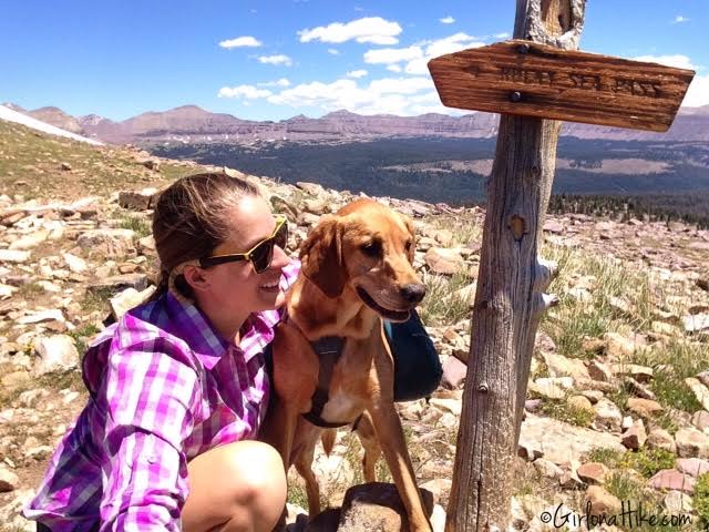 Backpacking to Rock Creek Basin, High Uintas, Rocky Sea Pass