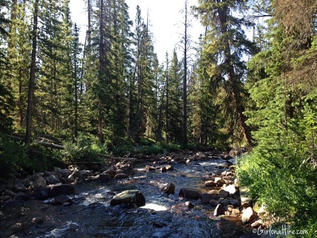 Backpacking to Rock Creek Basin, High Uintas