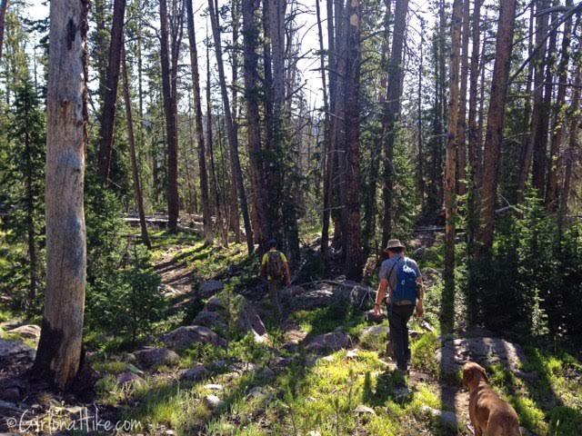 Backpacking to Rock Creek Basin, High Uintas