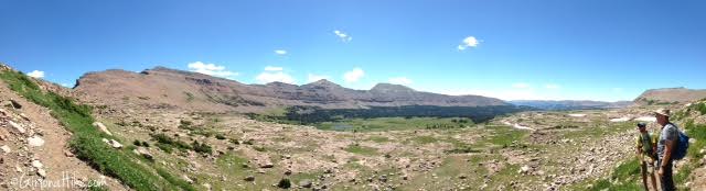 Backpacking to Rock Creek Basin, High Uintas, Dead Horse Pass