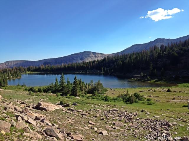 Backpacking to Rock Creek Basin, High Uintas