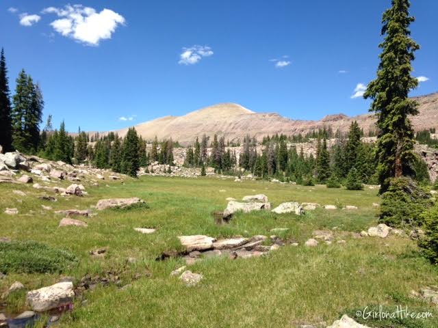 Backpacking to Rock Creek Basin, High Uintas