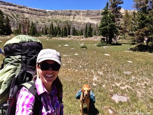 Backpacking to Rock Creek Basin, High Uintas