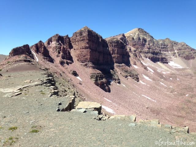 Backpacking to Rock Creek Basin, High Uintas, Dead Horse Pass