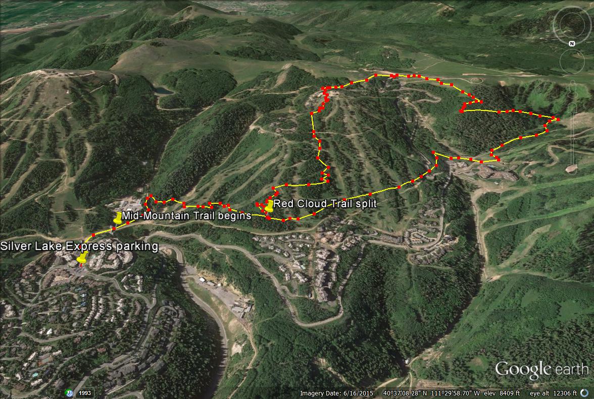 Hiking the Red Cloud Trail, Deer Valley Ski Resort