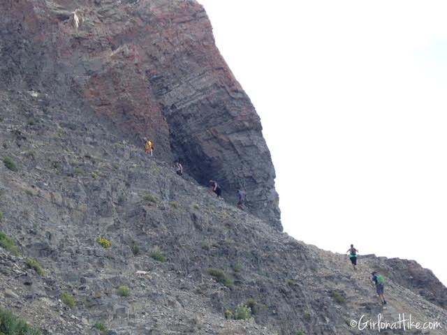 Hiking Mt. Timpanogos via Aspen Grove