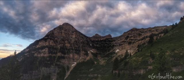 Hiking Mt. Timpanogos via Aspen Grove, Primrose Cirque