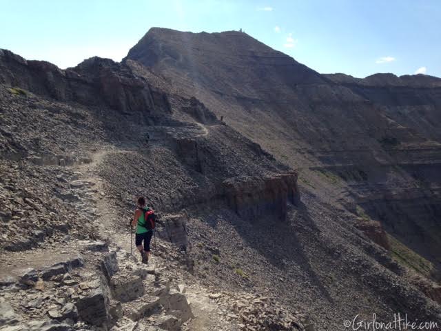 Hiking Mt. Timpanogos via Aspen Grove