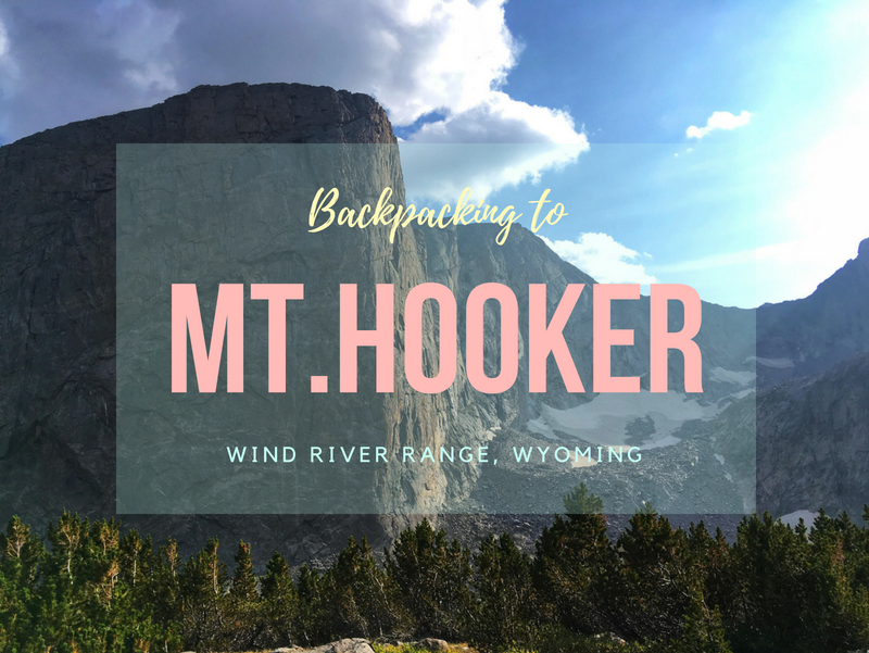  Backpacking to Mt.Hooker, Wind River Range