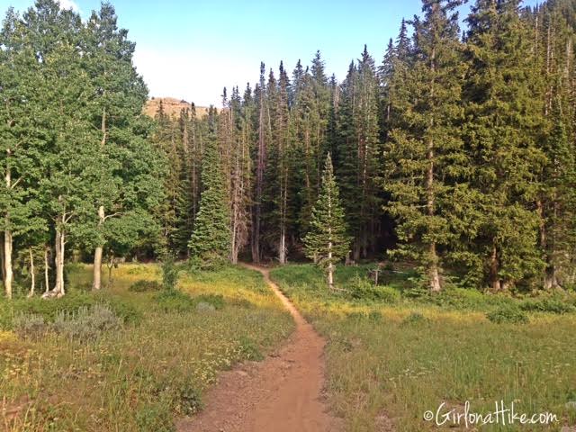 Hiking to Shadow Lake via Guardsmans Pass