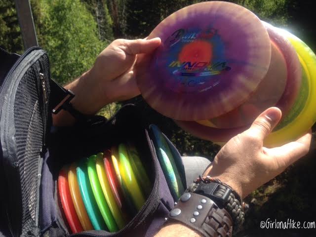 Playing Disc Golf at Solitude Mountain Resort