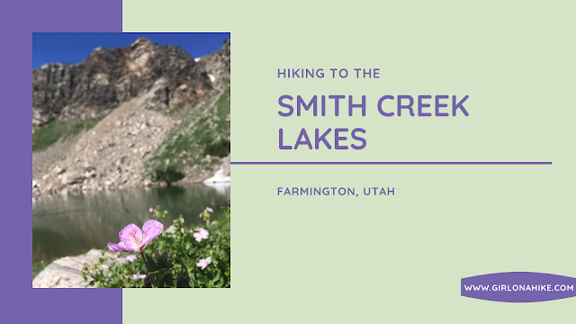 Hiking to Smith Creek Lakes, Wasatch Mountains
