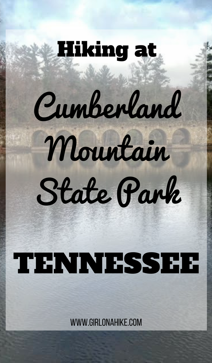 Hiking at Cumberland Mountain State Park, Tennessee