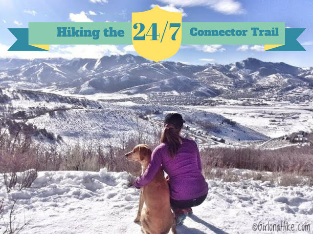 Hiking the 24/7 Connector Trail, Jeremy Ranch, Utah, Hiking in Utah with Dogs