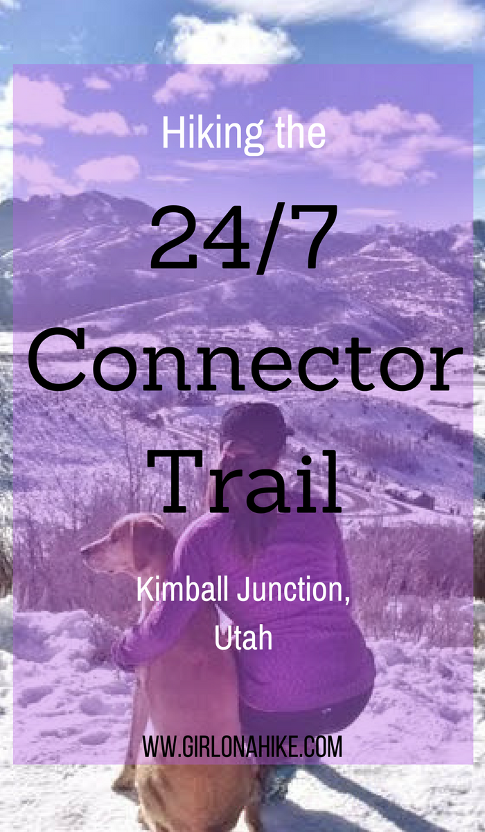 Hiking the 24/7 Connector Trail, Kimball Junction, Utah