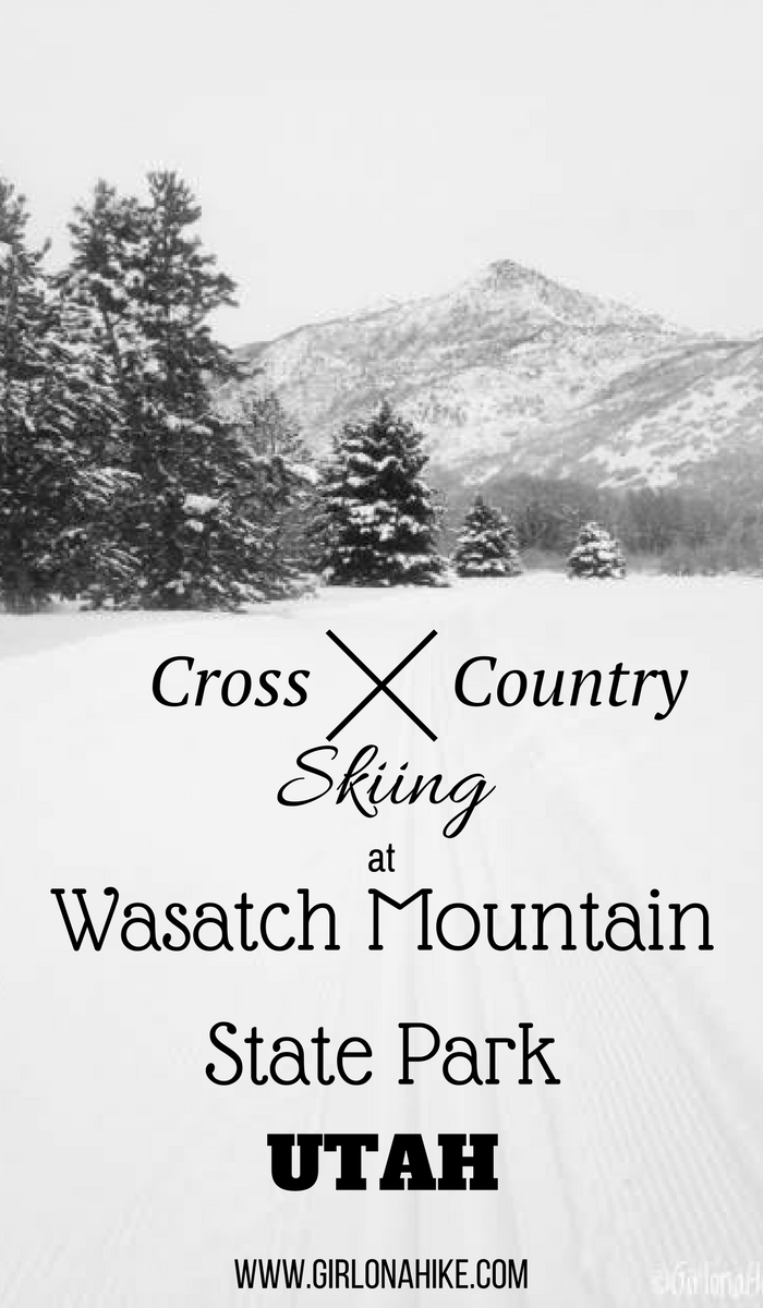 Cross Country Skiing at Wasatch Mountain State Park