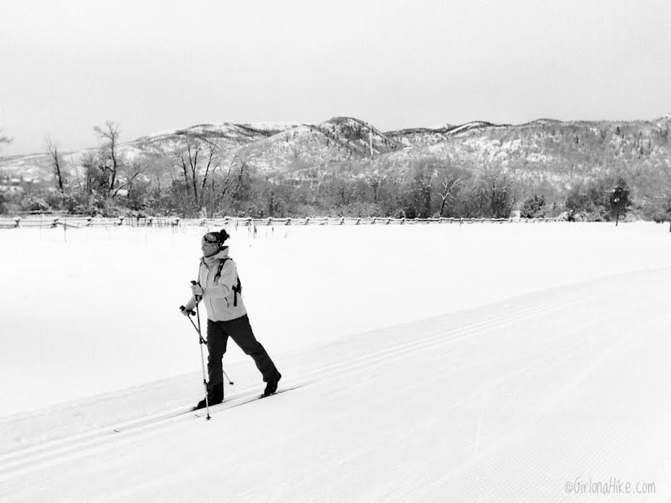 Cross Country Skiing at Wasatch Mountain State Park