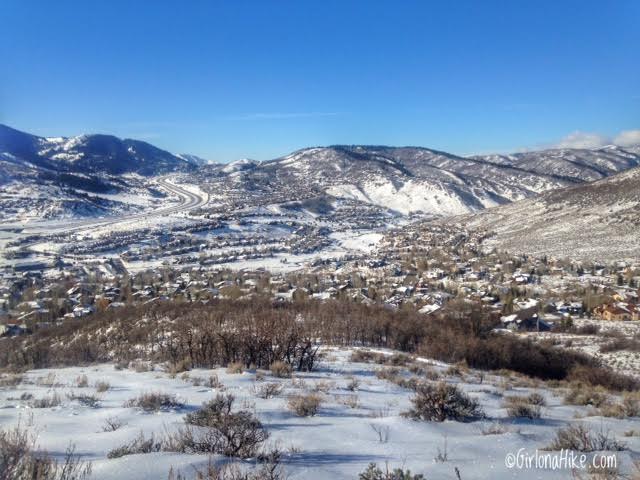 Hiking the 24/7 Connector Trail, Kimball Junction, Utah