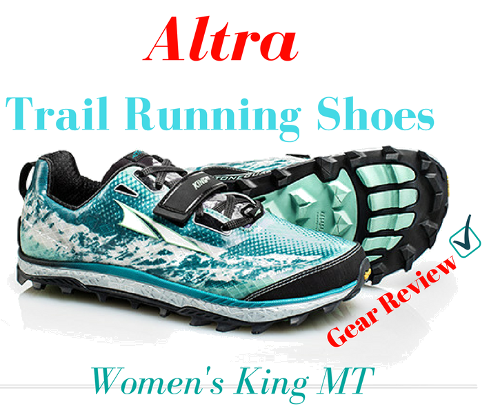 Altra Womens King MT Off Road Trail Running Shoes Trainers Sneaker Grey 