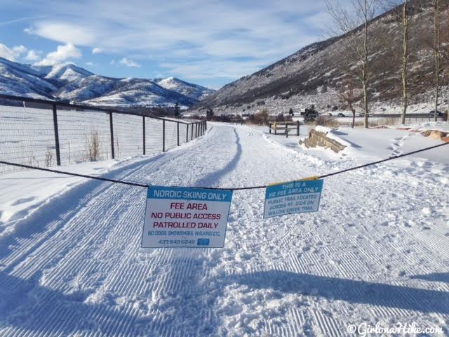 Cross Country Skiing at White Pine Touring, Park City