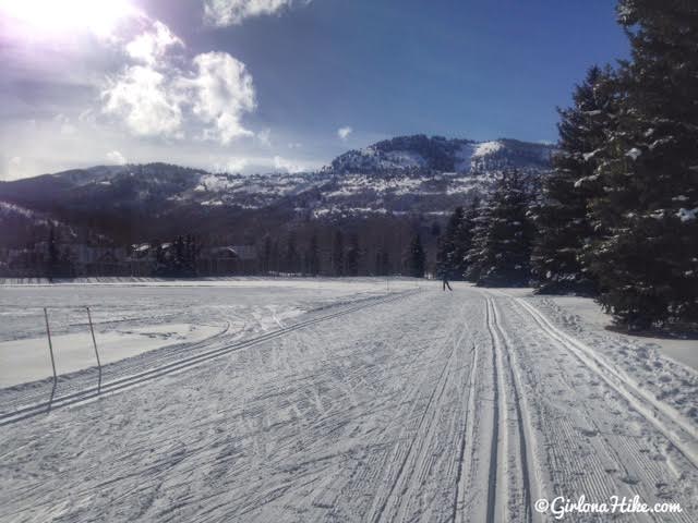 Cross Country Skiing at White Pine Touring, Park City