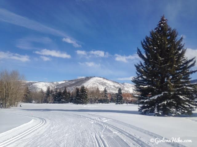 Cross Country Skiing at White Pine Touring, Park City