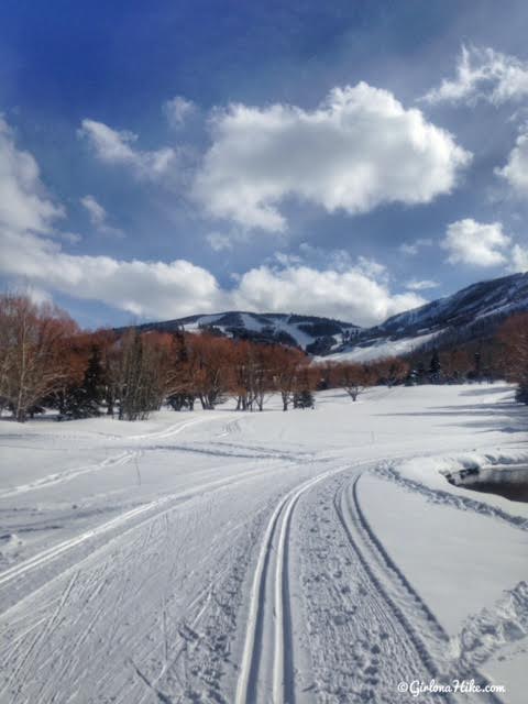 Cross Country Skiing at White Pine Touring, Park City