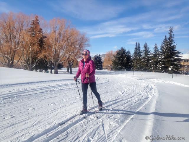 Cross Country Skiing at White Pine Touring, Park City