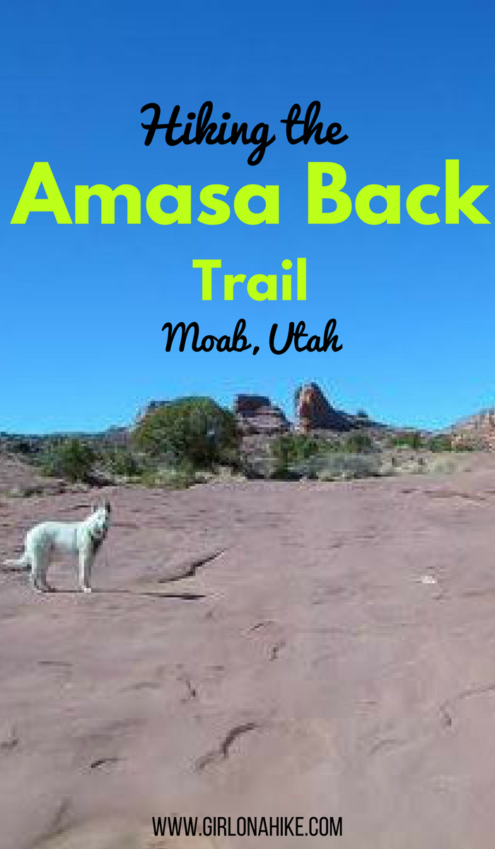 Hiking the Amasa Back Trail, Moab