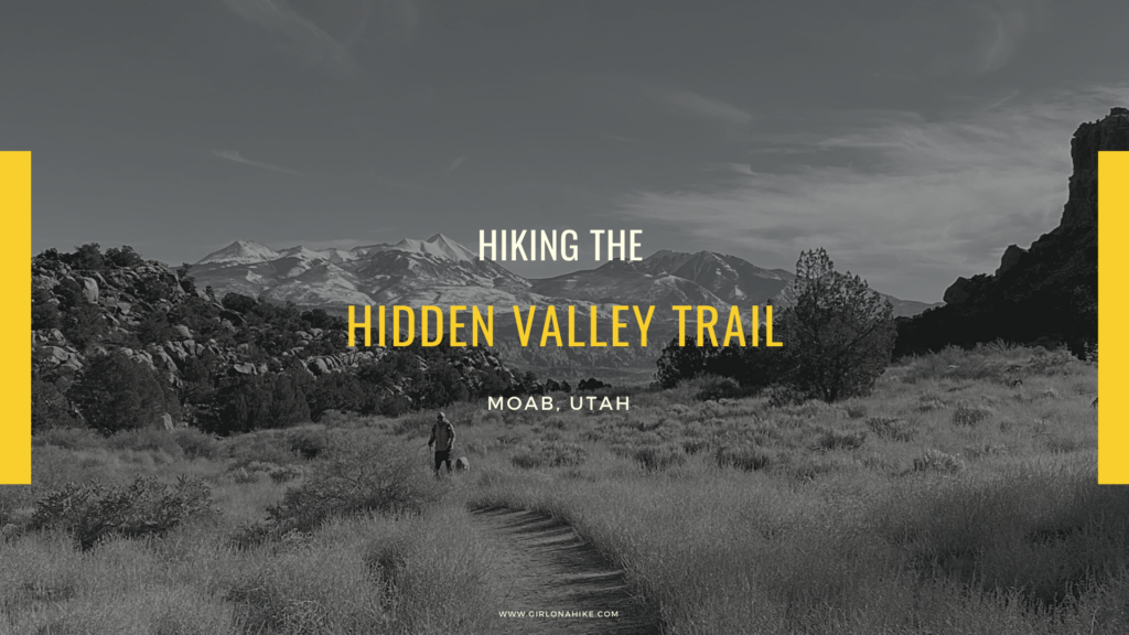 Hiking the Hidden Valley Trail, Moab