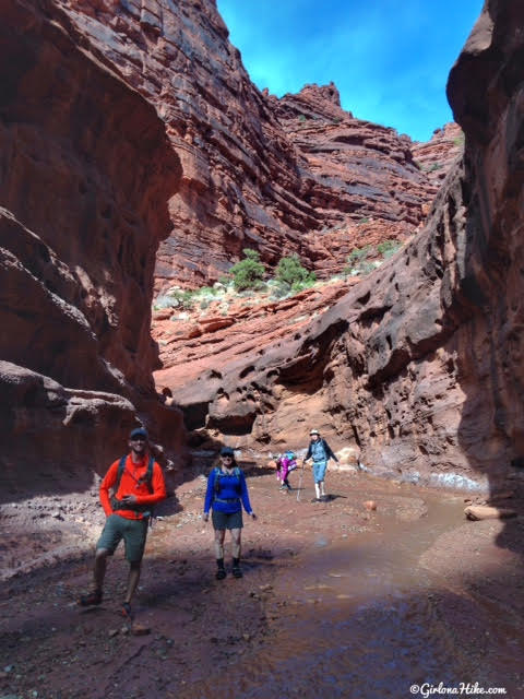 Hiking the Onion Creek Narrows, Moab