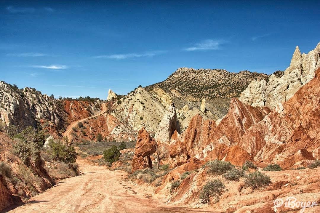 Hiking the Lower Hackberry Canyon Narrows, Cottonwood Road Scenic Byway, Grand Staircase-Escalante National Monument