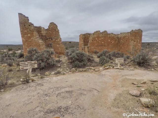 Hiking at Hovenweep National Monument