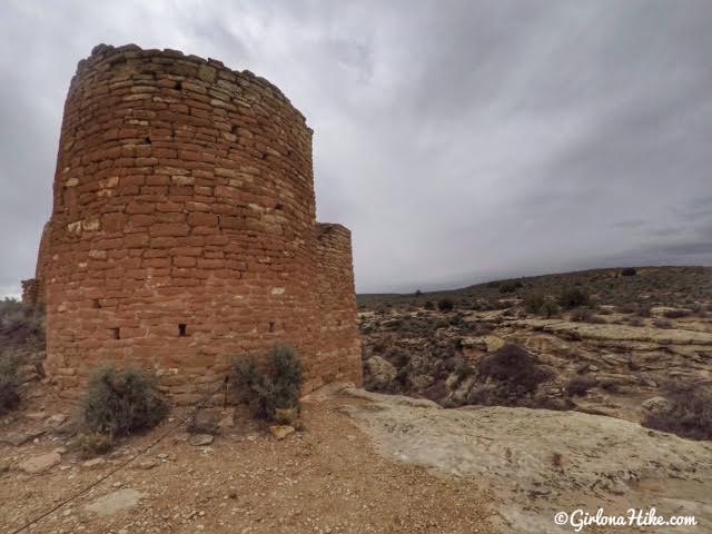 Hiking at Hovenweep National Monument