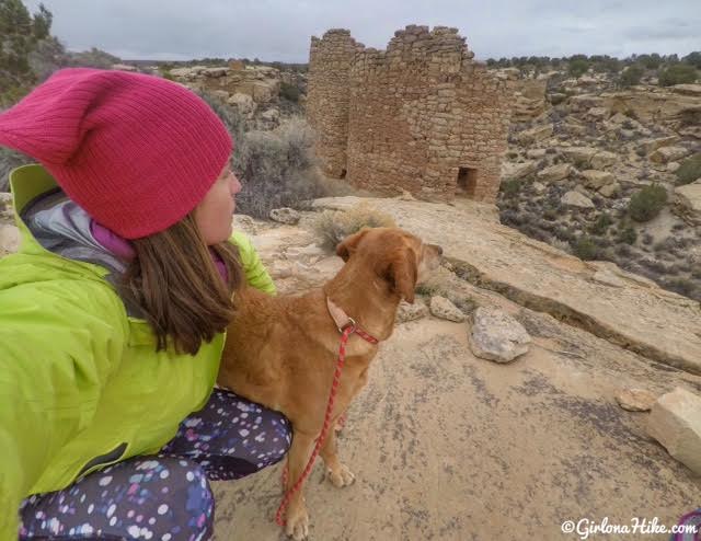 Hiking at Hovenweep National Monument