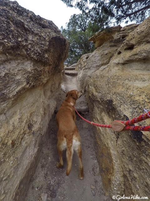 Hiking at Hovenweep National Monument