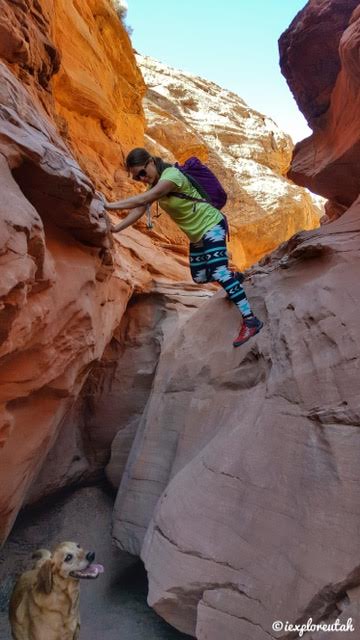 Hiking the Moonshine Wash Slot Canyon San Rafael Swell