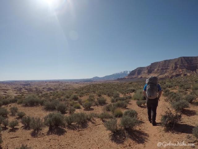 Backpacking to Reflection Canyon, Lake Powell, Utah