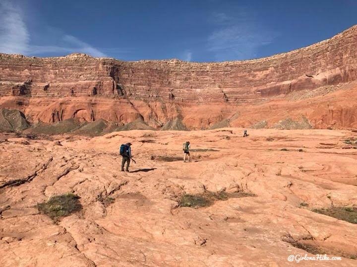 Backpacking to Reflection Canyon, Lake Powell, Utah