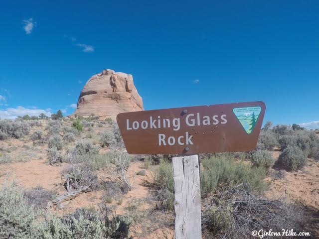 Looking Glass Rock & Arch, Moab, Arches in Utah, Hiking in Utah with Dogs