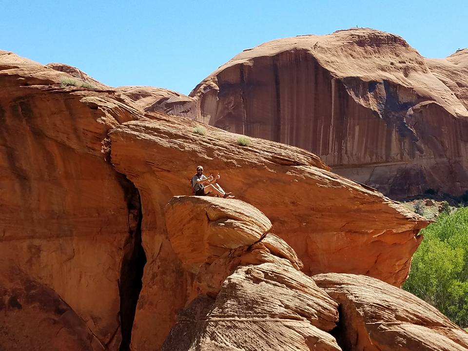 Backpacking Little Death Hollow/Wolverine Loop, Escalante, Utah,