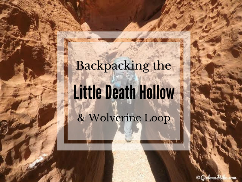 Backpacking Little Death Hollow/Wolverine Loop, Escalante, Utah,