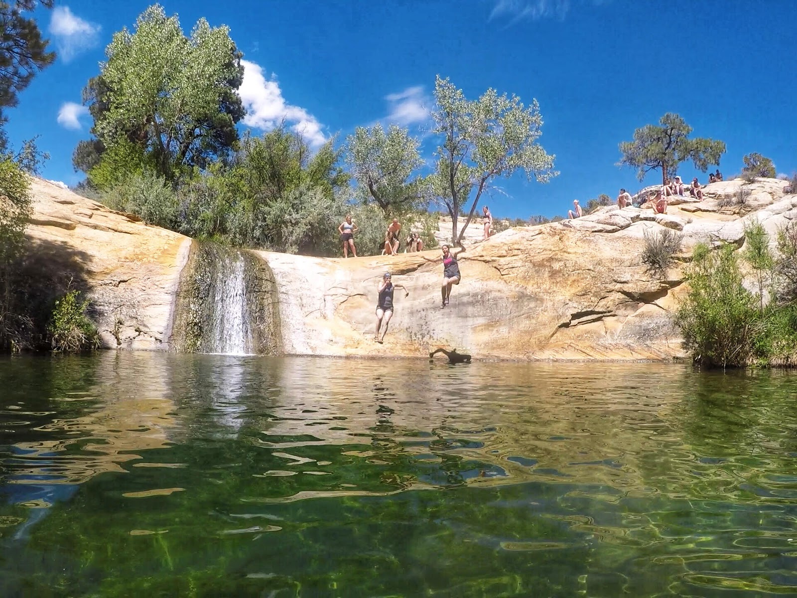 Hiking to Upper Calf Creek Falls