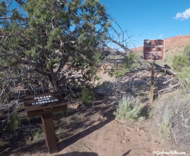 Backpacking Little Death Hollow/Wolverine Loop, Escalante, Utah,