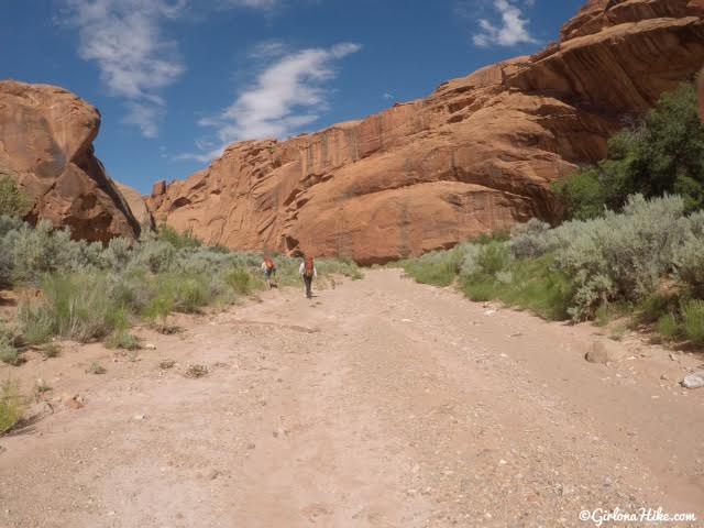 Backpacking Little Death Hollow/Wolverine Loop, Escalante, Utah,