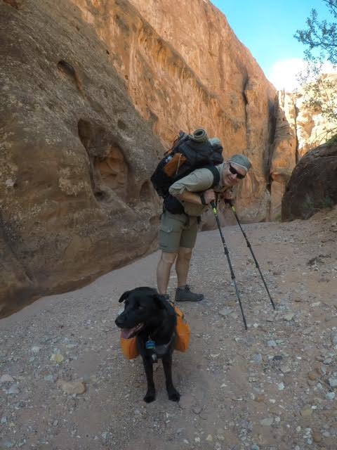 Backpacking Little Death Hollow/Wolverine Loop, Escalante, Utah,