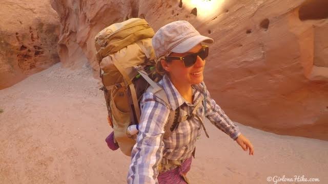 Backpacking Little Death Hollow/Wolverine Loop, Escalante, Utah,